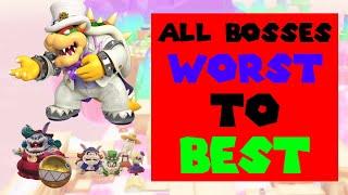 Ranking All The Bosses In Super Mario Odyssey!