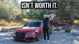 THE LIFE OF OWNING A HIGH MILEAGE AUDI S4 (100K+)