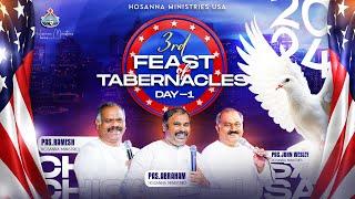 21-06-2024॥ Hosanna Ministries USA 3rd FEAST OF TABERNACLES ॥ Pas.ABRAHAM&JOHN WESLEY&RAMESH #live