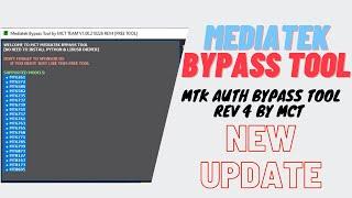 Free Tool | MTK Bypass Tool REV4 by MCT Team [New Update] – All MediaTek Auth Bypass Tool