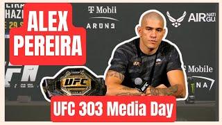 Champ Alex Pereira On Replacing Conor McGregor At UFC 303, Strategy For Jiri Prochazka Rematch