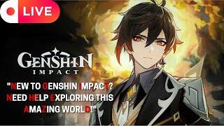  Live: New to Genshin Impact! Exploring Teyvat & Learning the Game 