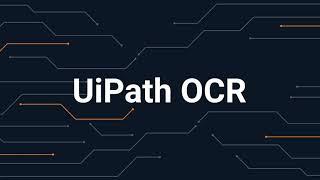 What is UiPath OCR?