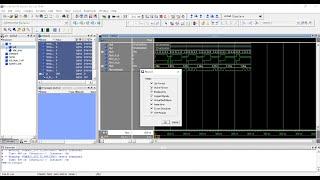 Simulating a VHDL/Verilog code using Modelsim SE.