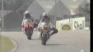 Moto Gp Donington 1991 Schwantz vs Rainey (500c.c.) Motociclismo