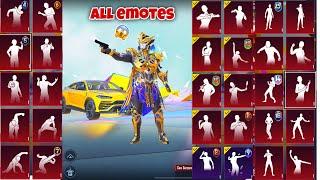 ALL Mythic Outfit Emotes Season 1 to s20 m9  PUBG MOBLE SAMSUNG,A3,A5,A6,A7,J2,J5,J7,S5,S6