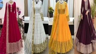 trendy wedding wear anarkali suit design 2024 | beautiful anarkali suit design 2024#wedding#anarkali