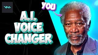 AI VOICE CHANGER - Voicemod Morgan Freeman voice