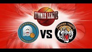 Jumpball - Summer League 2024 - Division 4 - Playoffs: Paranormal In - Perama Tigers 46-54 (28/6/24)