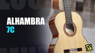 Alhambra 7C - демонстрация классической гитары из массива