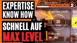 EXPERTISE SCHNELL LEVELN The Division 2 / The Division 2 Deutsch Know How Level / Division 2 Deutsch