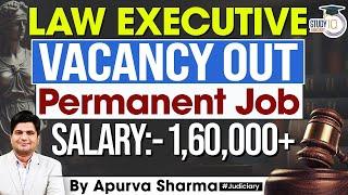 NTPC Law Executive Vacancy 2025 | Permanent Job with ₹1.6 Lakh Salary! 