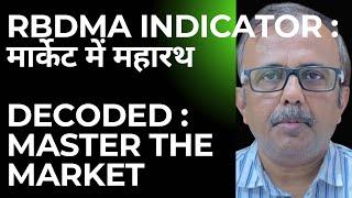 RBDMA INDICATOR: मार्केट में महारथ। इसके बाद खरीदते ही शेयर ऊपर भागा और बेचते ही नीचे गिरा।