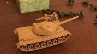 Tank Skirmish: Army Men Stop Motion