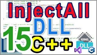 DLL Injection Into All Processes - Part 15 - Coding Win Driver: Invoking Shellcode, Loading FAKE.DLL