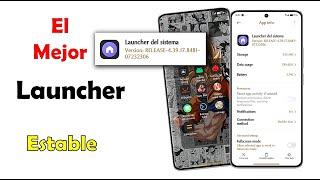  DESCARGA AHORA !! EL MEJOR LAUNCHER MEJORADO Y ESTABLE PARA TU XIAOMI