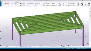 How to model wireframes faster | Tekla structures | Magnetic lines | Extend tools.