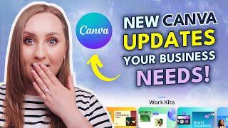 New Canva Updates to SKYROCKET YOUR BUSINESS | Templates, Tools + MORE