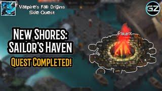 Vampire's Fall: Origins - New Shores: SAILOR'S HAVEN - Quest Completed