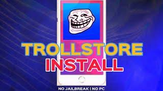 How to Download Trollstore Without Jailbreak and No Pc for iPhone and IPad