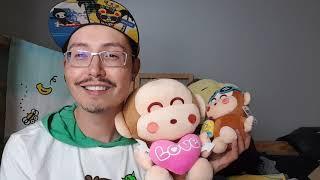 2 New Monkichi Plush from my friend Jessica