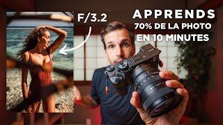 Apprends les BASES De La PHOTOGRAPHIE en Moins de 10 Minutes!