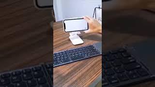 New Foldable PC keyboard with Touchpad    #techupdates