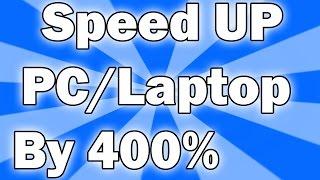 how to Speed UP PC/Laptop by 400% ("2015 Sept") | Windows 10, 8.1, 8, 7, Xp, Vista