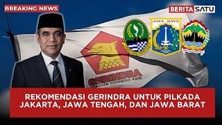  LIVE | Rekomendasi Gerindra Untuk Pilkada Jakarta, Jateng, dan Jabar | Beritasatu