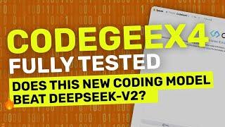 CodeGeeX4-ALL-9B: This NEW Opensource CODING MODEL Beats DeepSeek Coder V2 & others? (Fully Tested)