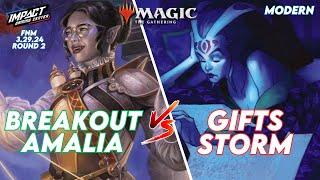 [PAPER] Breakout Amalia (Ben B) VS Gifts Storm (Hal S) | Modern FNM at Impact Gaming Center