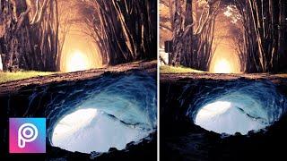 Underground photo manipulation | Picsart editing tutorials