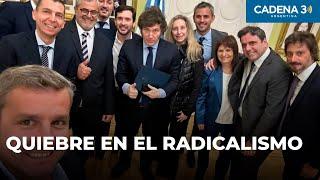 La UCR expulsó a tres diputados nacionales por apoyar decretos de Javier Milei | Cadena 3 Argentina