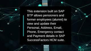 Pensioner and Alumni Employee Data Management BTP Extension for SAP SuccessFactors HCM by TechEnvo