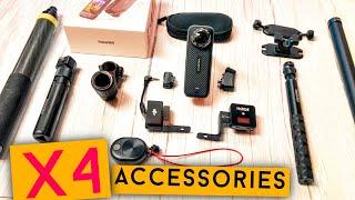 TOP Insta360 X4 accessories for Creative Shots & protection!