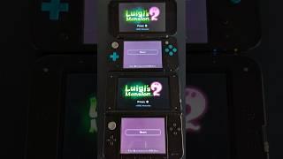 Luigi's mansion 2- Nintendo 2ds XL vs 3ds XL speed comparison