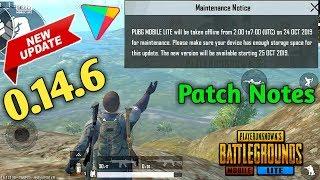 0.14.6 Update | Pubg Mobile Lite | Maintenance Notice | Patch Notes