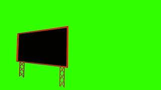 Blackboard Effect Green Screen