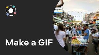 How to convert a video to a GIF animation | video conversion (Tutorial 2022)