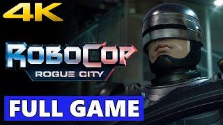 RoboCop: Rogue City Full Walkthrough Gameplay - No Commentary 4K (PC Longplay)