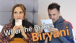 When He Makes Biryani | OZZY RAJA