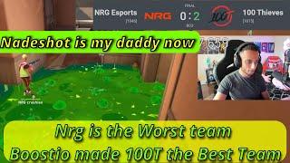 FNS "I didn't Know all NRG players are washed like me"  | VCT Nrg vs 100T