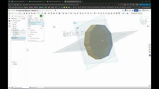 Important onshape features: Derived