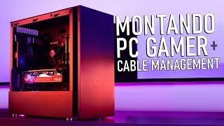 MONTANDO um PC GAMER + CABLE MANAGEMENT | PASSO A PASSO COMPLETO para a montagem PERFEITA!