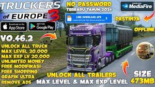 Truckers Of Europe 3 Mod Apk New Update v0.46.2 - Level Max 20.000 & Unlimited Money