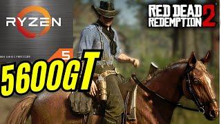 RED DEAD REDEMPTION 2 TESTE RYZEN 5 5600GT VÍDEO INTEGRADO PC GAMER BARATO