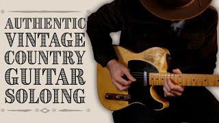 Twangy Country Blues Lead Guitar Study for Telecaster! Steel bends, double stops & Fancy Tricks!