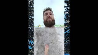 Активная Медитация Бег Босиком по Снегу ( Active Meditation Running Barefoot in the Snow )