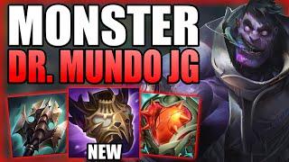 RIOT CREATED A MONSTER AKA DR MUNDO JUNGLE IN THIS NEW PATCH! - Gameplay Guide League of Legends