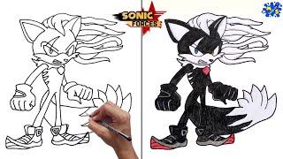 How to Draw Infinite the Jackal step by step || Sonic Forces